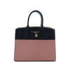 Louis Vuitton Bicolor Leather City Steamer MM Secondhand