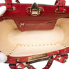 Valentino Mini Grained Calfskin Rockstud Trapeze Satchel Secondhand