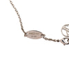 Louis Vuitton Silver Plated Essential V Supple Necklace Secondhand