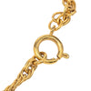 Chanel Gold Plated CC Coin Pendant Necklace Secondhand