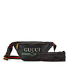 Gucci Small Grained Calfskin Web Logo Belt Bag Secondhand