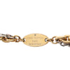 Louis Vuitton Gold Plated and Brass Louise Long Pendant Necklace Secondhand