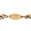 Louis Vuitton Gold Plated and Brass Louise Long Pendant Necklace Secondhand
