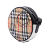 Burberry House Check Canvas and Calfskin Cartoon Print Round Crossbody Secondhand