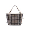 Burberry Small Smoke Check Coated Canvas Canterbury Tote Secondhand