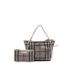 Burberry Small Smoke Check Coated Canvas Canterbury Tote Secondhand
