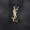 Saint Laurent Lambskin Monogram Long Calypso Zipped Pouch Secondhand