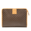 Celine Macadam Coated Canvas Clutch Secondhand
