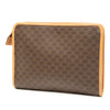 Celine Macadam Coated Canvas Clutch Secondhand