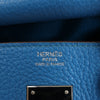 HERMES Birkin 30 Le Tournay Taurillon Clemence Handbag in Mykonos Secondhand