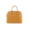 HERMES Bolide 35 Leather Handbag in Natural Brown □D: 2000 Secondhand
