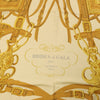 Secondhand Hermès Carré 140 "BRIDES de GALA" Silk handkerchief in Brown