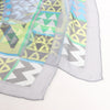 Hermès Carré 140 "CHEVAUX DE KARNAK" Silk handkerchief in Gray Secondhand