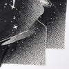 Hermès Carré 140 "Clair De Lune" Cashmere x Silk Scarve in Black Secondhand