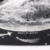Hermès Carré 140 "Clair De Lune" Cashmere x Silk Scarve in Black Secondhand