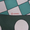 Hermès Carré 140 "ONE TWO THREE AND AWAY WE GO" Silk handkerchief in Gray Secondhand