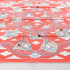 Hermès Carré 70 "CARRES VOLANTS" Silk handkerchief in Red Secondhand