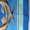 Secondhand Hermès Carré 70 "Couronnes Crown" Silk handkerchief in Blue