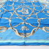 Secondhand Hermès Carré 70 "Couronnes Crown" Silk handkerchief in Blue