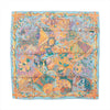 Hermès Carré 90 "AU FIL DU CARRE" Silk handkerchief in Multicolor Secondhand