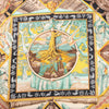 Hermès Carré 90 "Au Son du Tam Tam" Silk handkerchief in Black Secondhand