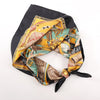 Hermès Carré 90 "Au Son du Tam Tam" Silk handkerchief in Black Secondhand