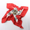 Hermès Carré 90 "BRIDES de GALA" 100% Silk Scarf in Red Secondhand