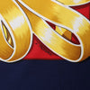 Secondhand Hermès Carré 90 "CHEVAUX DE TRAIT" Silk handkerchief in Navy Blue