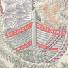 Hermès Carré Double face 90 "LES JARDIN DES PEINTRES" Silk handkerchief in Multicolor Secondhand