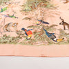 Hermès Carré 90 "EQUATEUR" Silk handkerchief in Pink Secondhand