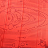 Hermès Carré 90 "ETVDE POVR VNE PARVRE DE GALA" Silk handkerchief in Red Secondhand