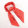 Hermès Carré 90 "ETVDE POVR VNE PARVRE DE GALA" Silk handkerchief in Red Secondhand