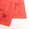 Hermès Carré 90 "ETVDE POVR VNE PARVRE DE GALA" Silk handkerchief in Red Secondhand