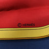 Hermès Carré 90 "GRAND APPARAT" 100% Silk Scarf in Navy x Red Secondhand