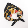 Hermès Carré 90 "HOMMAGE A CHARLES GARNIER" Silk handkerchief in Black Secondhand