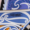 Hermès Carré 90 "Kawaora" Silk handkerchief in Blue Secondhand