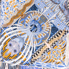Hermès Carré 90 "Kawaora" Silk handkerchief in Blue Secondhand