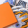 Hermès Carré 90 "Kawaora" Silk handkerchief in Blue Secondhand