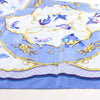 Secondhand Hermès Carré 90 "LA CLE des CHAMPS" Silk handkerchief in Blue