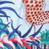 Secondhand Hermès Carré 90 "LA MARCHE Du ZAMBEZE" Silk handkerchief in Blue