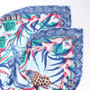 Secondhand Hermès Carré 90 "LA MARCHE Du ZAMBEZE" Silk handkerchief in Blue