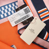 Hermès Carré 90 "LETTRES EQUESTRES" 100% Silk Scarf in Orange Secondhand