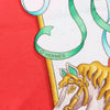 Hermès Carré 90 "LUNAPARK" 100% Silk Scarf in Red Secondhand