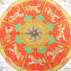 Hermès Carré 90 "LUNAPARK" 100% Silk Scarf in Red Secondhand