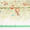 Hermès Carré 90 "Lapins Dans un Champ de blé" Silk handkerchief in Green Secondhand