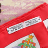 Hermès Carré 90 "Les Cheyennes" Silk handkerchief in Red Secondhand