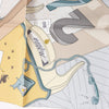 Hermès Carré 90 "MYSTERE AU 24" Silk handkerchief in Multicolor Secondhand
