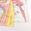 Hermès Carré 90 "MYSTERE AU 24" Silk handkerchief in Multicolor Secondhand