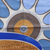 Secondhand Hermès Carré 90 "Projet De Voiture" Silk handkerchief in Blue