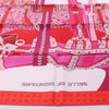 Secondhand Hermès Carré 90 "SELLE DE DIGNITAIRE" Silk handkerchief in Pink